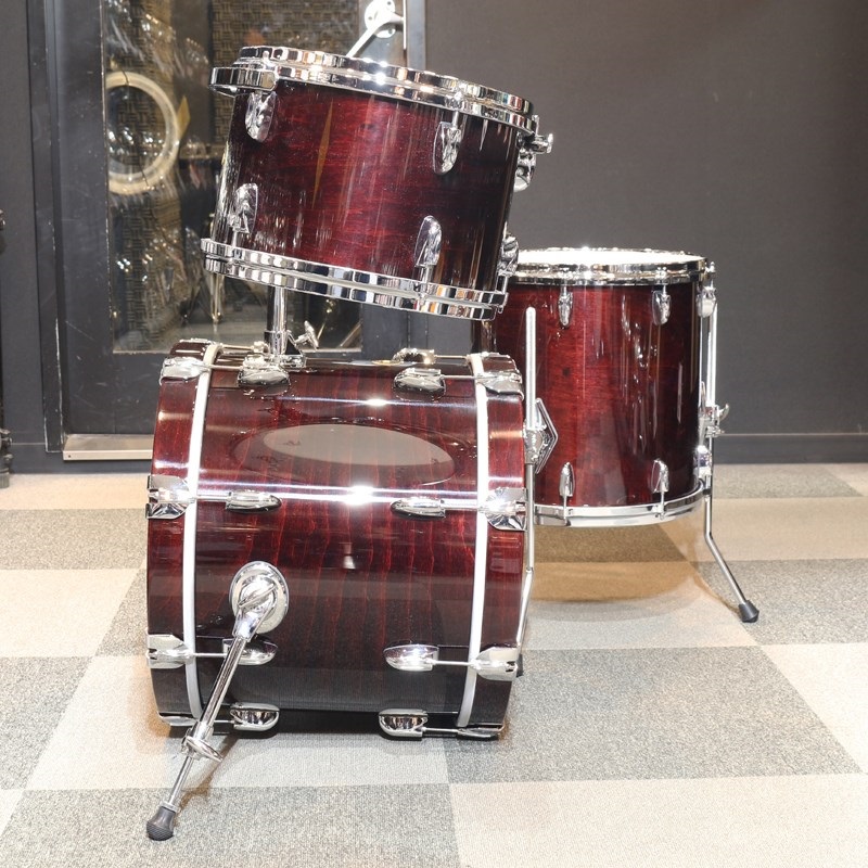 GRETSCH USA Custom 3pc Drum Kit - WALNUT GLOSS [BD18、TT12、FT14