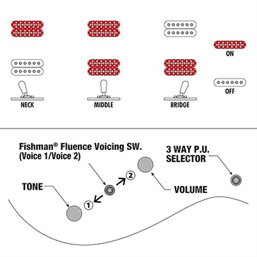 Ibanez Prestige RGD3121-PRF (Polar Lights Flat) [SPOT MODEL] 画像10