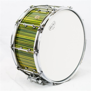 Ludwig LS403 Classic Maple Snare Drum [14×6.5]-ELECTRO STATIC YELLOW 【廃番特価】 画像2