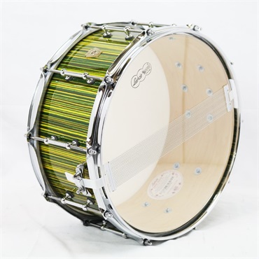 Ludwig LS403 Classic Maple Snare Drum [14×6.5]-ELECTRO STATIC YELLOW 【廃番特価】 画像3