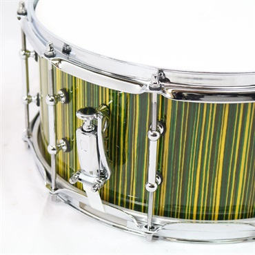 Ludwig LS403 Classic Maple Snare Drum [14×6.5]-ELECTRO STATIC YELLOW 【廃番特価】 画像4