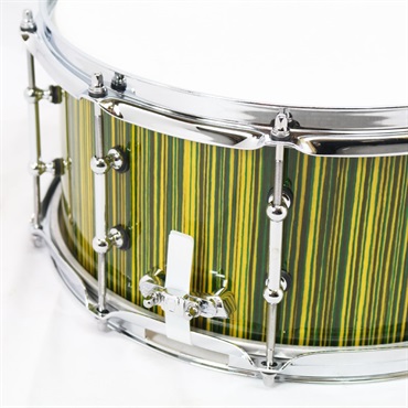 Ludwig LS403 Classic Maple Snare Drum [14×6.5]-ELECTRO STATIC YELLOW 【廃番特価】 画像5