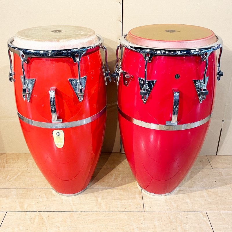 LP PATATO Signature Fiberglass Quinto & Conga / Red 【中古品