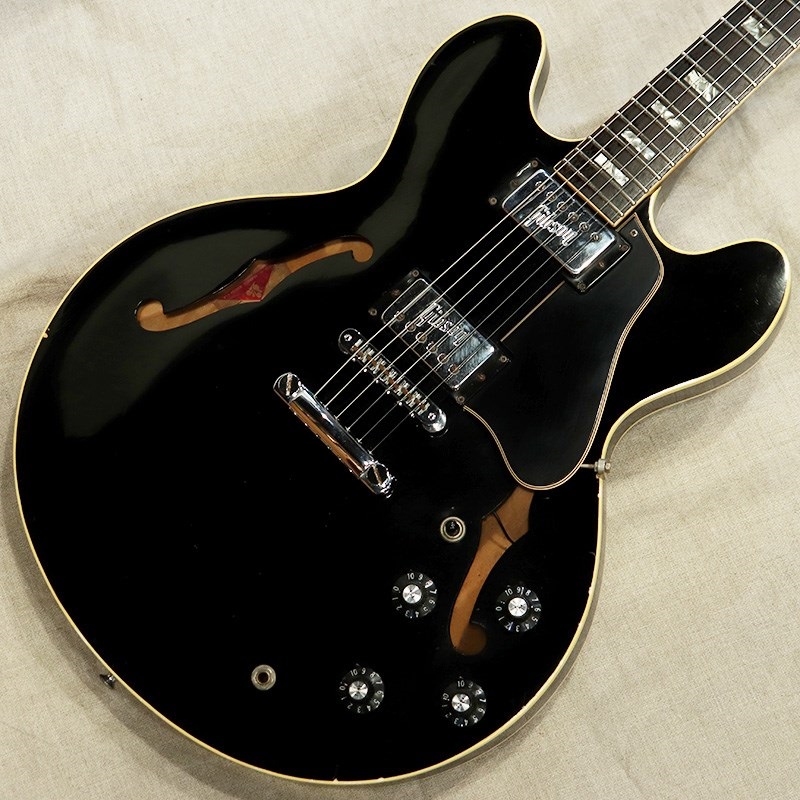 Gibson ES-335TD '72 Refinish Ebony Black ｜イケベ楽器店