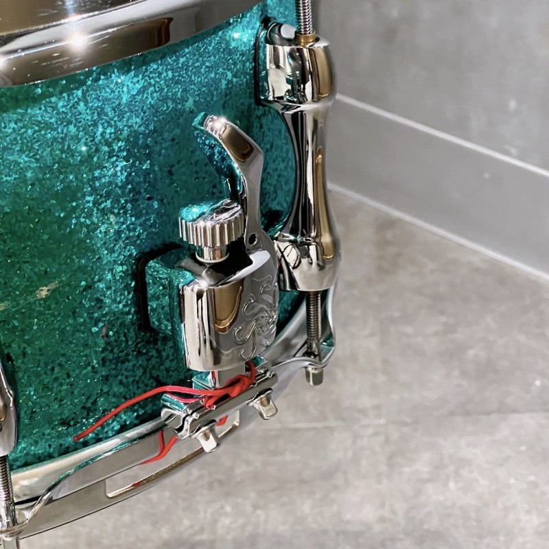 SAKAE OSAKA HERITAGE SD1365MA/M-TC [Maple Snare Drum 13''×6.5'' - Turquoise Champagne] 画像1