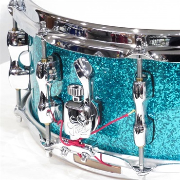 SAKAE OSAKA HERITAGE SD1455MA/M-TC [Maple Snare Drum 14''×5.5'' - Turquoise  Champagne] ｜イケベ楽器店オンラインストア