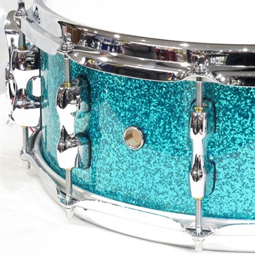 SAKAE OSAKA HERITAGE SD1455MA/M-TC [Maple Snare Drum 14''×5.5'' - Turquoise Champagne] 画像3