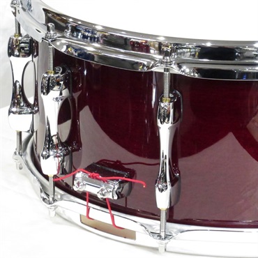 SAKAE OSAKA HERITAGE SD1465MA/M-WIN [Maple Snare Drum 14''×6.5''‐ Wine] 画像4