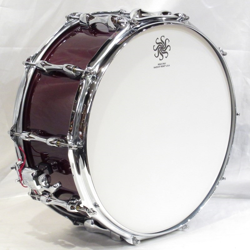 SAKAE OSAKA HERITAGE SD1465MA/M-WIN [Maple Snare Drum 14''×6.5''‐ Wine] 画像5