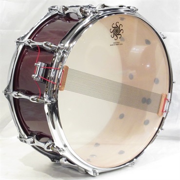 SAKAE OSAKA HERITAGE SD1465MA/M-WIN [Maple Snare Drum 14''×6.5''‐ Wine] 画像6