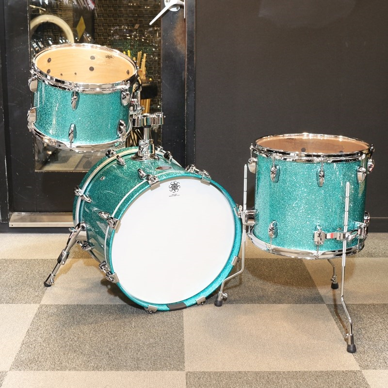 SAKAE OSAKA HERITAGE Evolved 3pc Drum Set / Turquoise Champagne