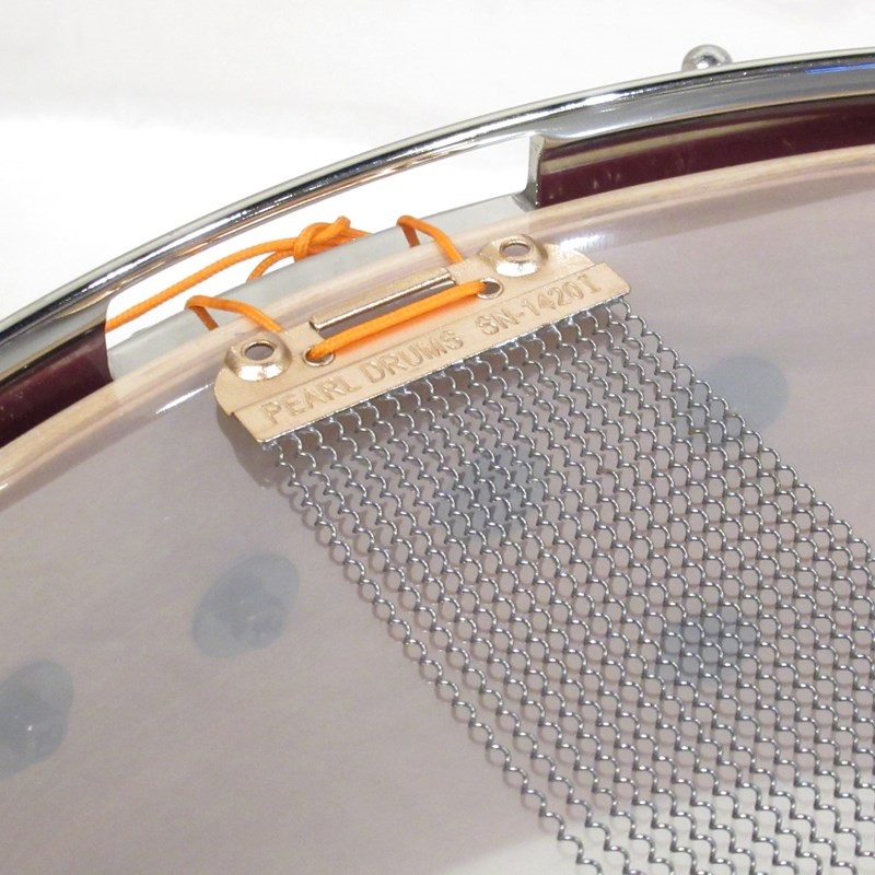 Pearl Masters Maple Gum Snare Drum 14×5 - #857 Suburst Red Stripe [MMGC1450S/N #857]【イベント展示特価品】 画像7