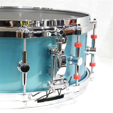 CANOPUS Type-R BULLET 14×5.5 Turquoise Metallic w/Die Cast Hoop [MTR-1455DH/CH] 画像2