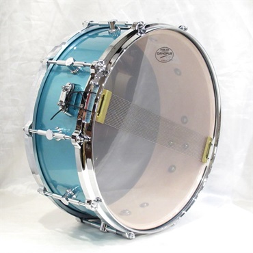 CANOPUS Type-R BULLET 14×5.5 Turquoise Metallic w/Die Cast Hoop  [MTR-1455DH/CH] ｜イケベ楽器店オンラインストア