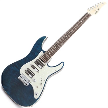 SCHECTER SD-2-24-AL-VTR (See-Thru Blue/Rosewood) 画像1