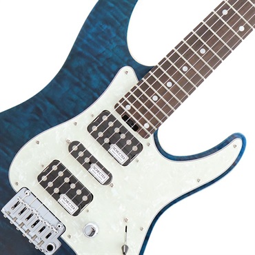 SCHECTER SD-2-24-AL-VTR (See-Thru Blue/Rosewood) 画像3