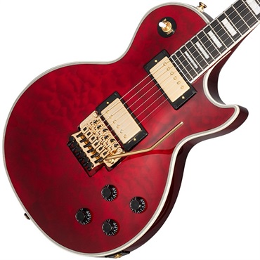 Epiphone Alex Lifeson Les Paul Custom Axcess Quilt (Ruby) 画像3