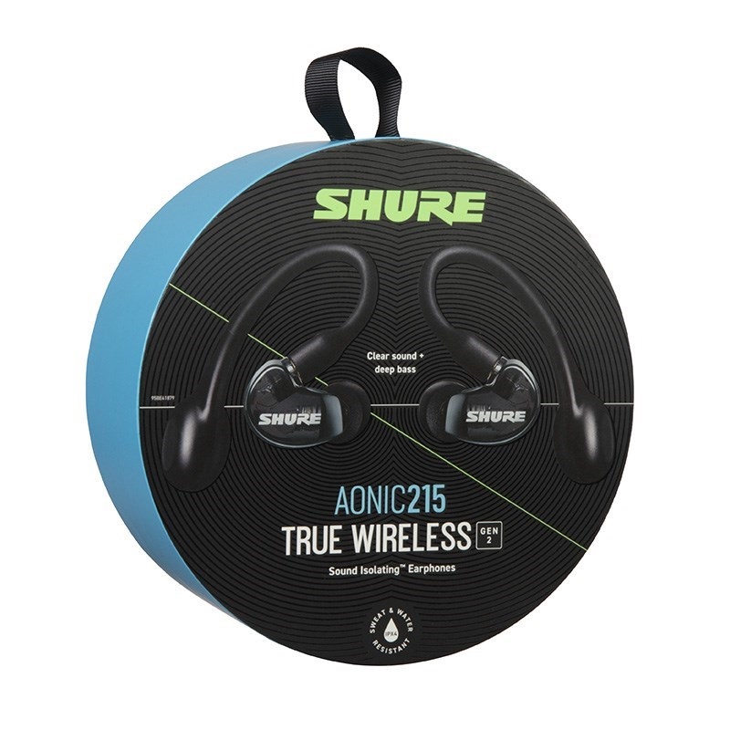 SHURE AONIC215(SE21DYBK+TW2-A)(トランスルーセントブラック)【展示