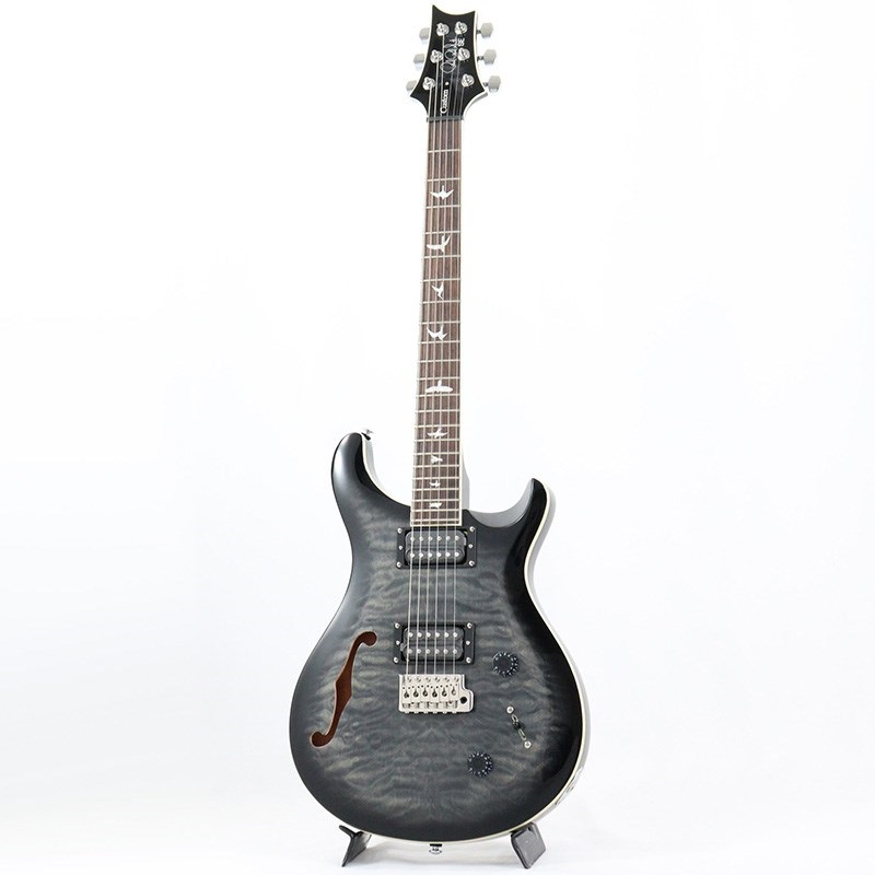 P.R.S. SE Custom 22 Semi-Hollow Quilt (Charcoal Burst) 【限定生産モデル】  ｜イケベ楽器店オンラインストア