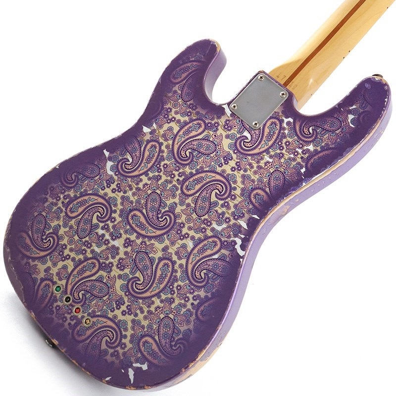 unknown Riggio Custom Guitars PAPA T BASS Purple Paisley【USED