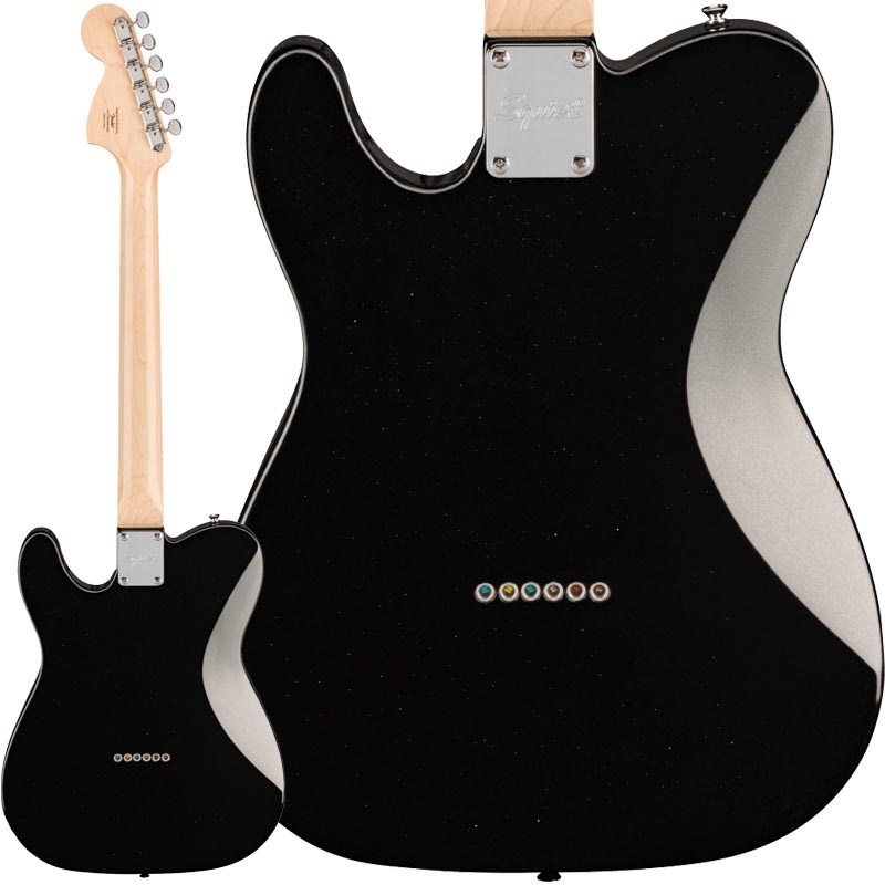 Squier by Fender Paranormal Esquire Deluxe (Metallic Black/Maple Fingerboard) 画像1