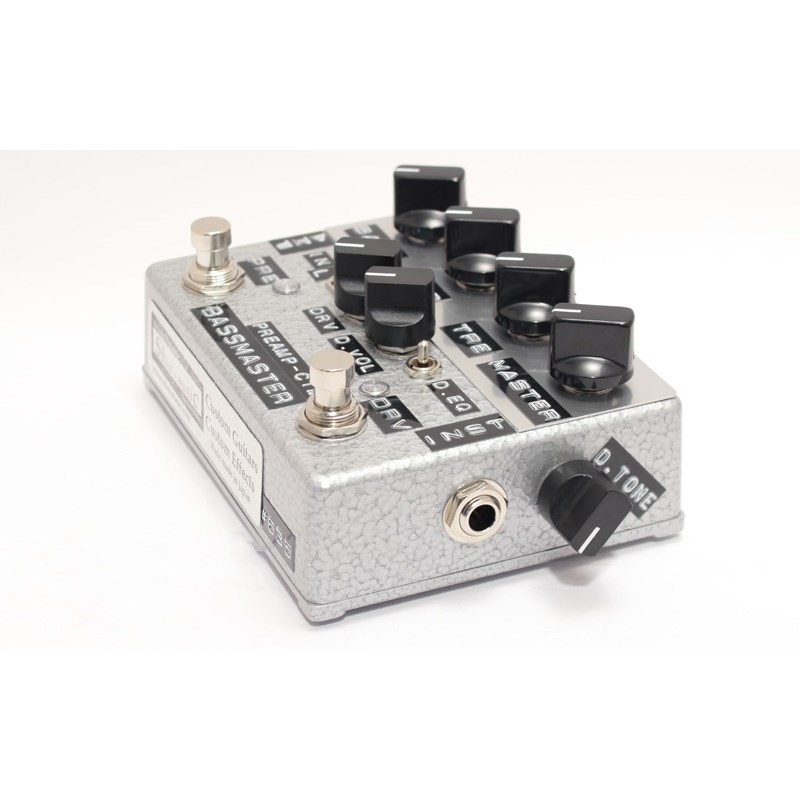 shin's music Bass Master Preamp Custom In.Atn-Sw/D.EQ-Sw Silver