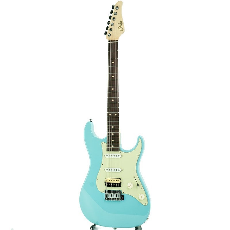 Suhr Guitars JE-Line Standard Alder with Asatobucker (Daphne Blue/Rosewood) 【特価】 画像1