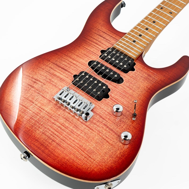 Suhr Custom Modern 1Pパーフェローネック/バールレッドウッド 