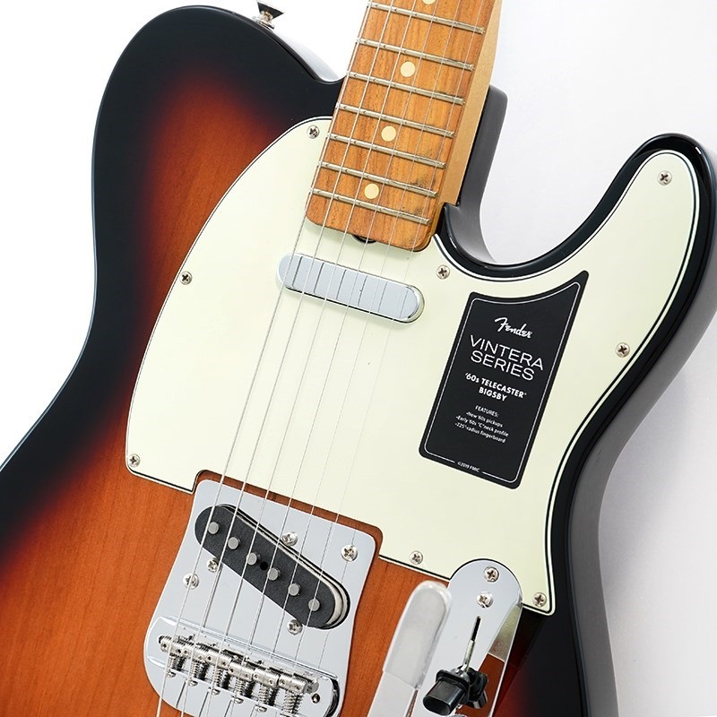 Fender MEX Vintera '60s Telecaster Bigsby (3-Color Sunburst 