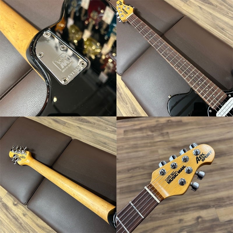 MUSICMAN 【USED】 AXIS Sport HSS Mod. (Opaque Black) 【SN.A91369