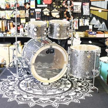 dw Collector's Pure Maple 4pc Drum Kit [BD22，FT16，TT12&10 / Black Galaxy] 画像6