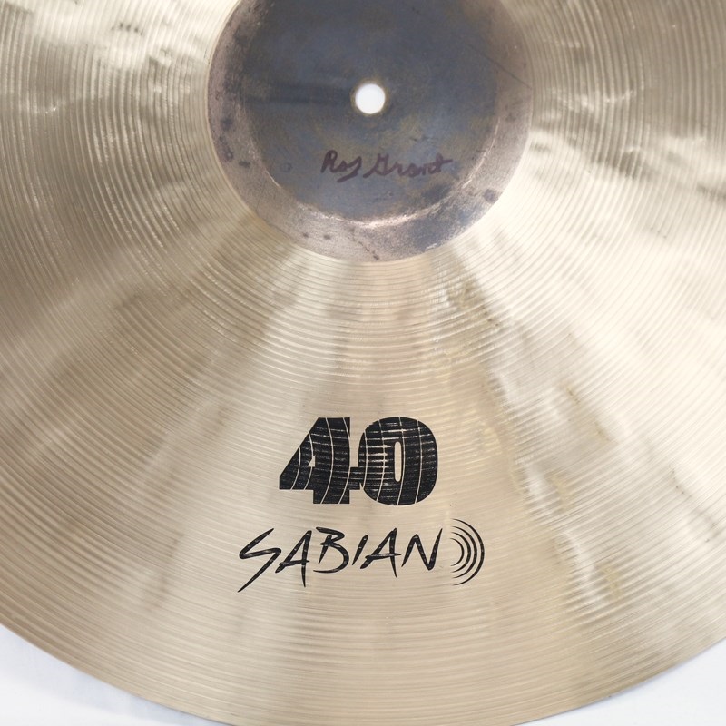 SABIAN SABIAN 40th Anv. Limited Model The 22 Artisan Raw Bell Ride / 3296g [VL-22AR/40] 【店頭展示特価品】 画像2