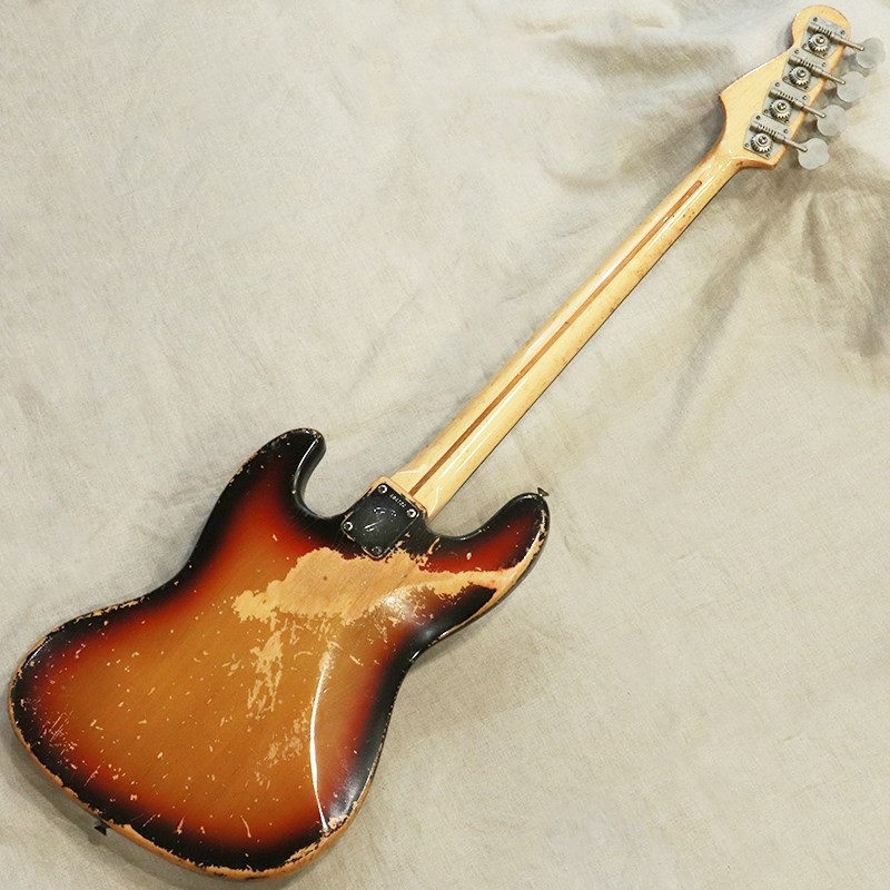 Fender USA Jazz Bass '73 w/Black Block & Binding Sunburst/M