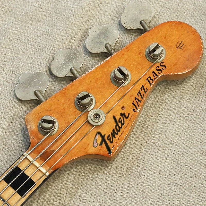 Fender USA Jazz Bass '73 w/Black Block & Binding Sunburst/M