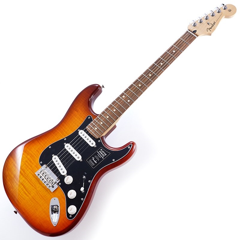 Fender MEX Player Stratocaster Plus Top (Tobacco Sunburst/Pau