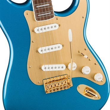 Squier by Fender 40th Anniversary Stratocaster Gold Edition (Lake Placid Blue/Laurel Fingerboard) 【特価】 画像3