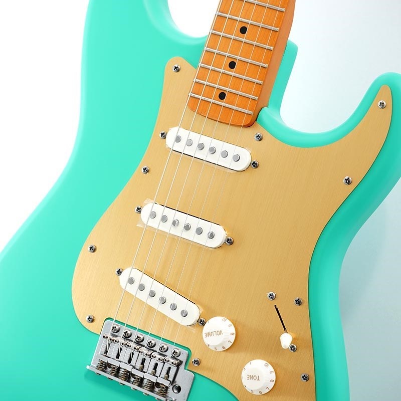 Squier by Fender 40th Anniversary Stratocaster Vintage Edition (Satin Sea Foam Green/Maple)【特価】 画像3