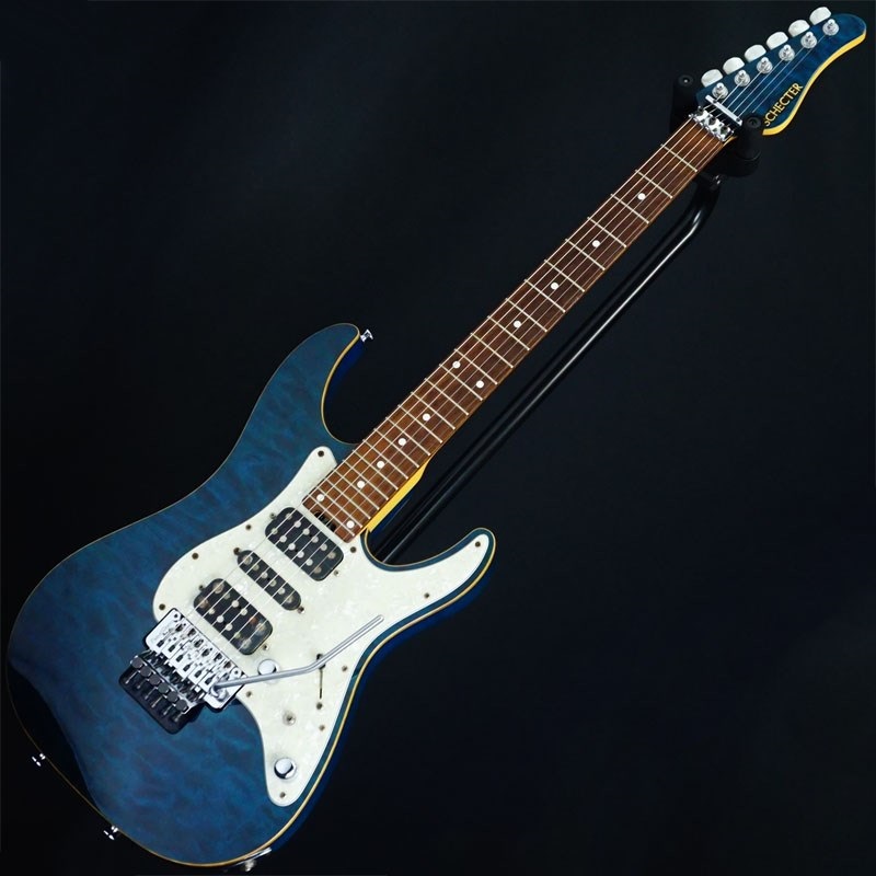 SCHECTER EX-V-24-CTM-FRT (BKAQ/R) #100602 【中古】 ｜イケベ楽器店