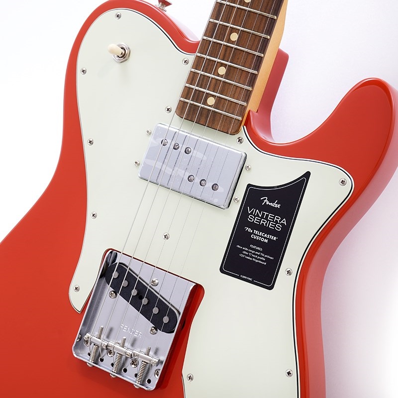 Fender MEX Vintera '70s Telecaster Custom (Fiesta Red) [チョイキズ