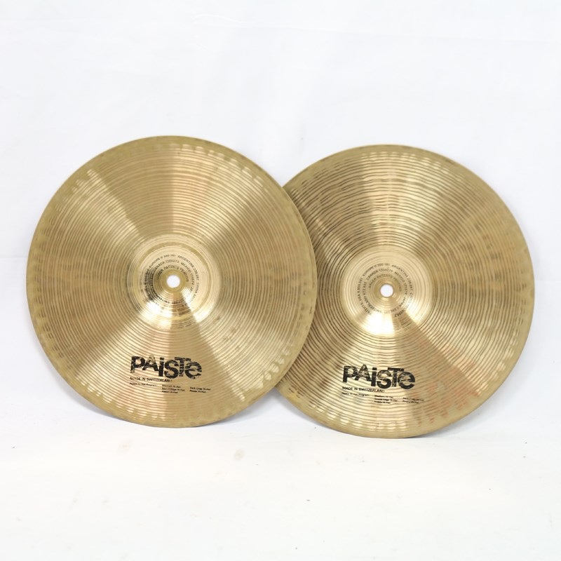 PAiSTe The Paiste Line Heavy HiHat 12 pair [712g/844g] 【中古品】 画像1