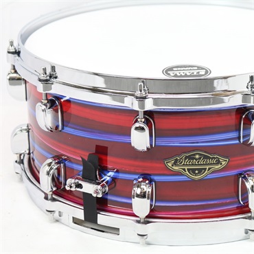 TAMA Starclassic Walnut/Birch Snare Drum 14×6.5 - Lacquer Phantasm Oyster [WBSS65-LPO] 画像5