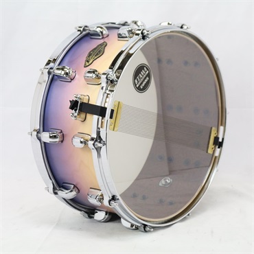 TAMA Starclassic Walnut/Birch Snare Drum 14×6.5 - Satin Purple Atmosphere Fade [WBSS65-SAF] 画像3