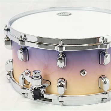 TAMA Starclassic Walnut/Birch Snare Drum 14×6.5 - Satin Purple Atmosphere Fade [WBSS65-SAF] 画像4