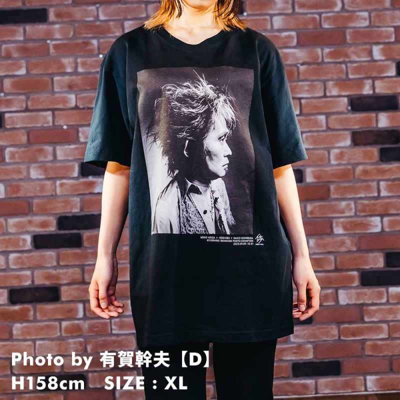 Ikebe Original 忌野清志郎 フォトプリントTシャツ Photo by 有賀幹夫 D - L【受注受付は終了致しました】 画像3