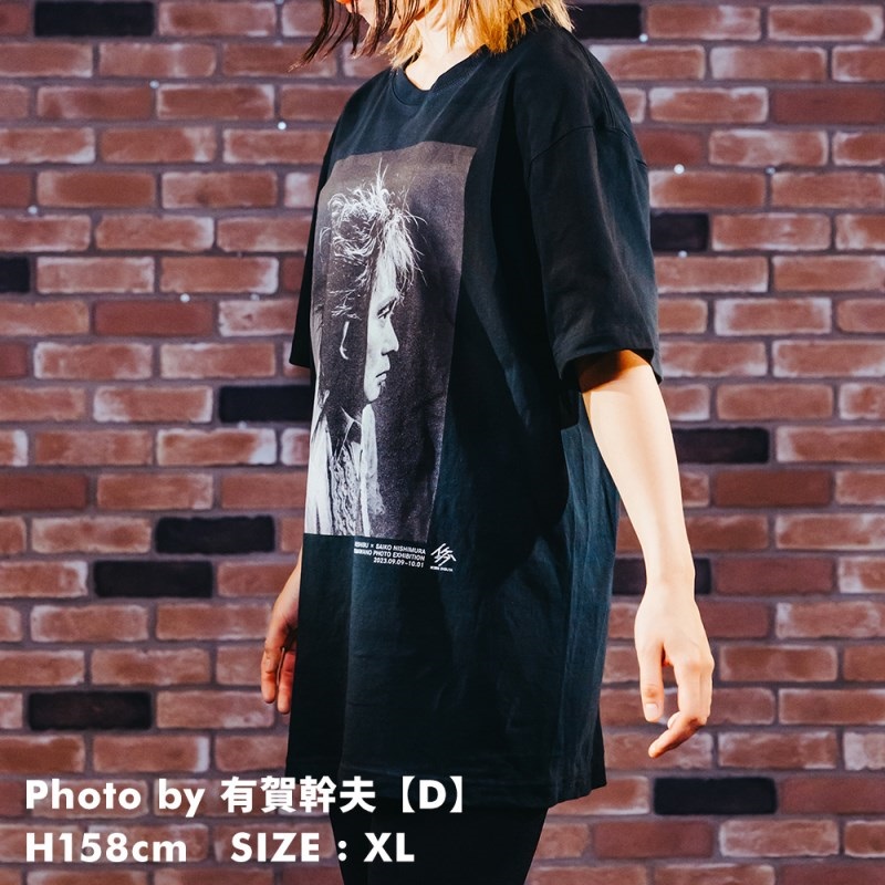 Ikebe Original 忌野清志郎 フォトプリントTシャツ Photo by 有賀幹夫 D - L【受注受付は終了致しました】 画像6