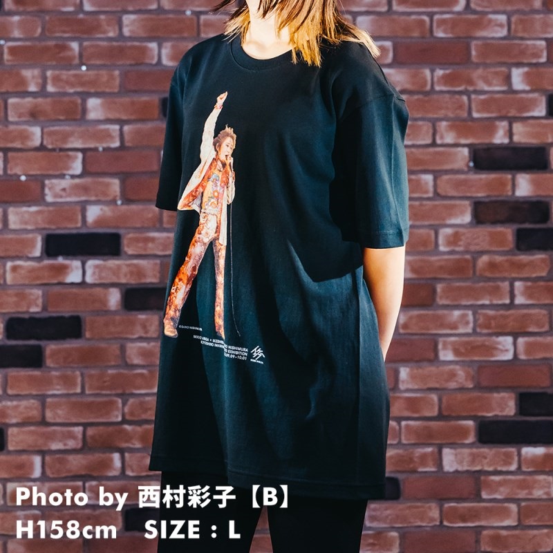 Ikebe Original 忌野清志郎 フォトプリントTシャツ Photo by 西村彩子 B - M【受注受付は終了致しました】 画像6