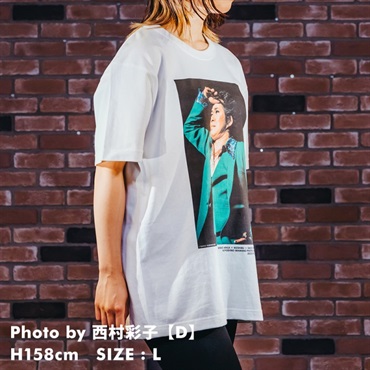 Ikebe Original 忌野清志郎 フォトプリントTシャツ Photo by 西村彩子 D - S【受注受付は終了致しました】 画像6