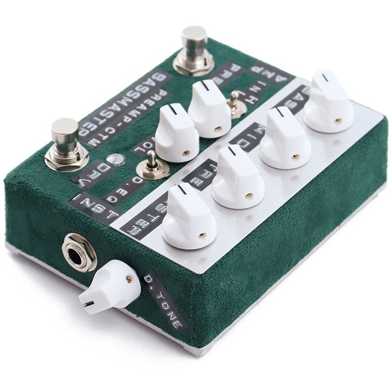 shin's music Bass Master Preamp [BMP-1] w/2SW (Green Suede