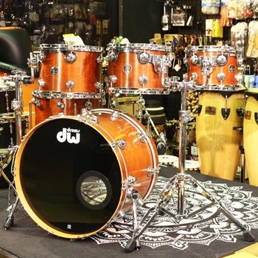 dw 1998's Collector's Maple 5pc Drum Kit [BD22，FT16，TT10&12&13] タムスタンド付属【中古品】 画像2