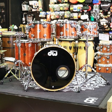 dw 1998's Collector's Maple 5pc Drum Kit [BD22，FT16，TT10&12&13] タムスタンド付属【中古品】 画像3